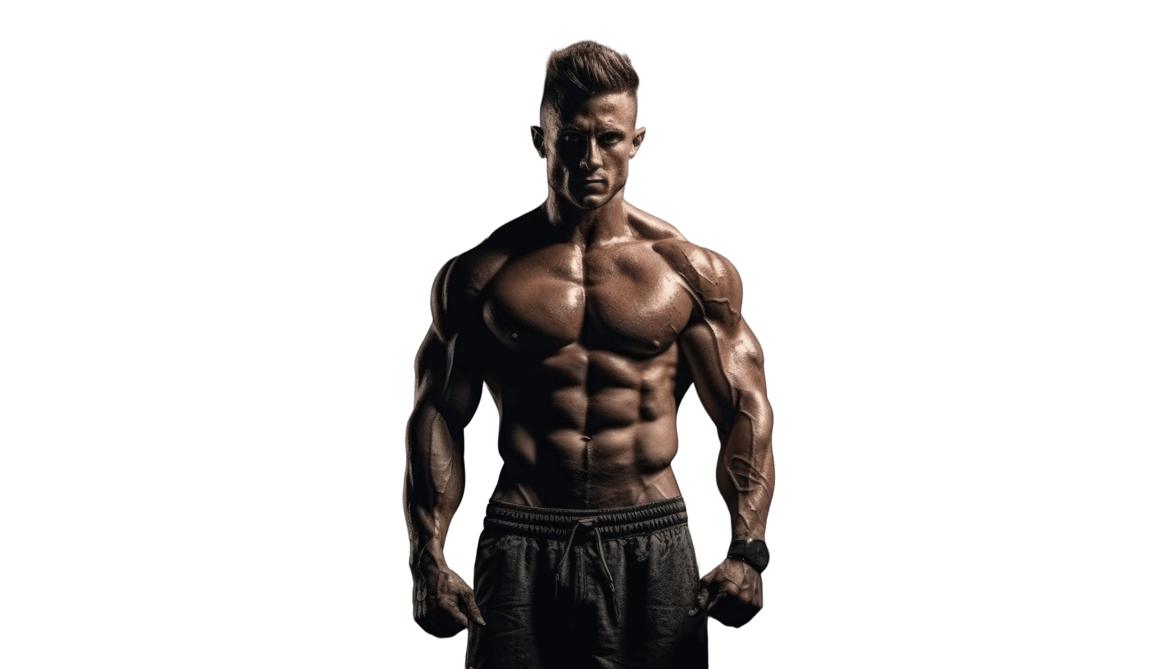 Bodybuilder Athlete Cutout